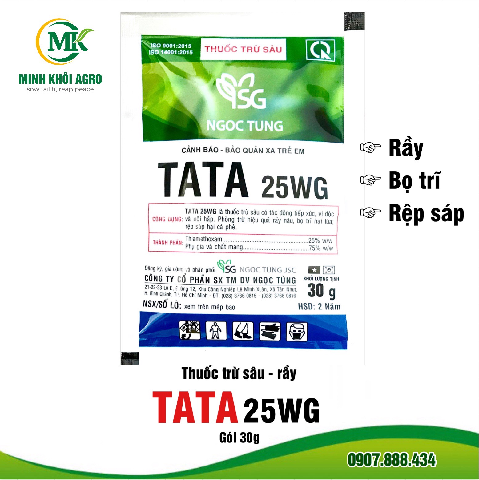 Tata 25WG - Gói 20g
